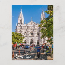 Santa Ana, El Salvador, katedral Vykort