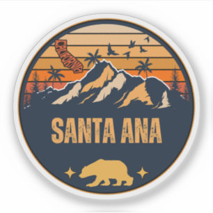 Santa Ana, Kalifornien Klistermärken