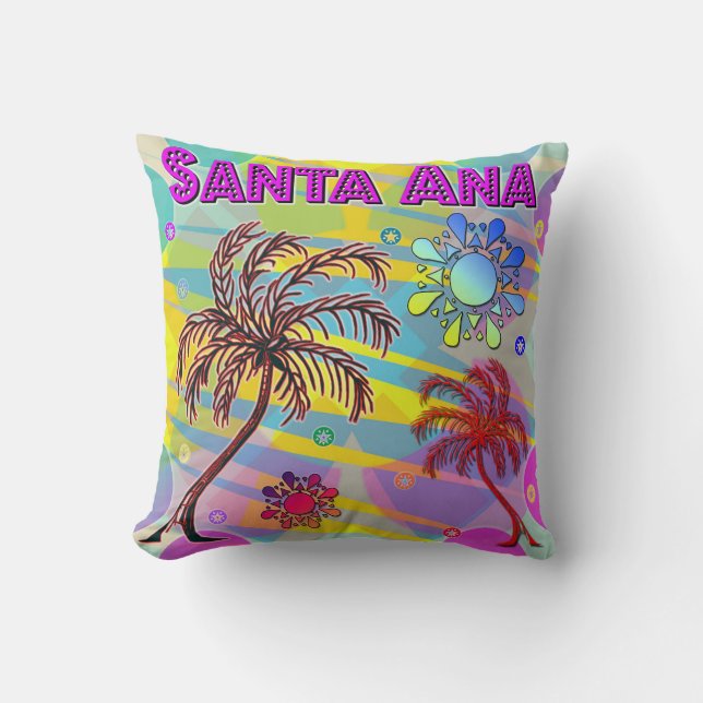 Santa Ana Lycka och Hopp Kudde (Framsida)