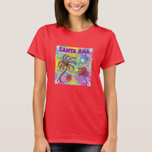 Santa Ana Lycklig och Hope T-Shirt