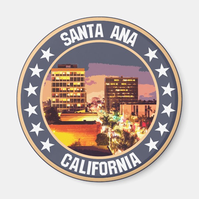 Santa Ana Magnet (Framsidan)