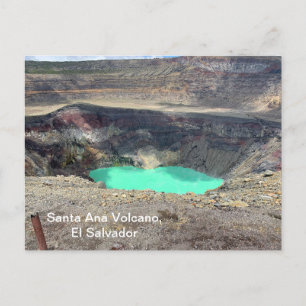 Santa Ana Volcano, El Salvador Vykort