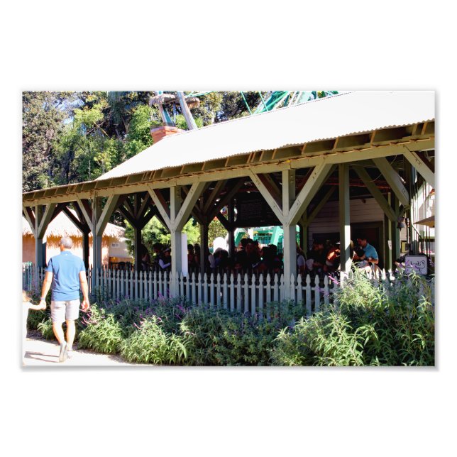 Santa Ana Zoo Fototryck (Framsidan)