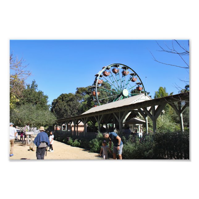 Santa Ana Zoo Fototryck (Framsidan)