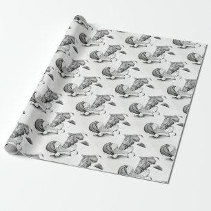 Santa-and-Horse-1 Presentpapper