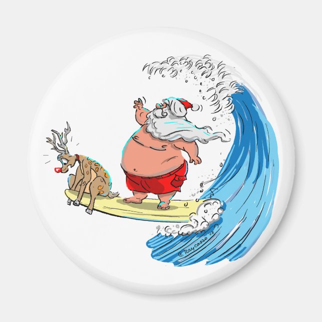 sAnTa aNd RuDoLf Magnet (Framsidan)