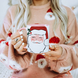 Santa Ansikte | Ho, Ho, Ho Mugg
