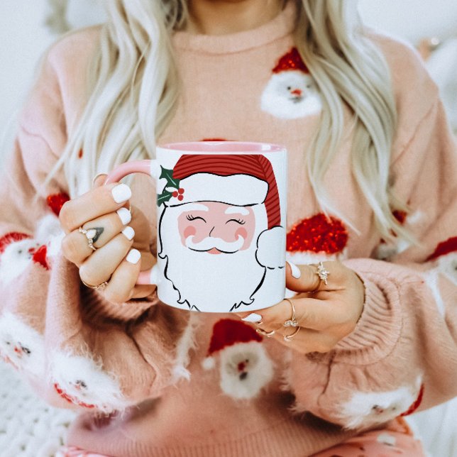Santa Ansikte | Ho, Ho, Ho Mugg (Skapare uppladdad)