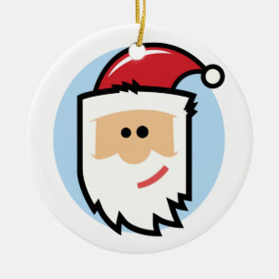 Santa Ansikte Ornament