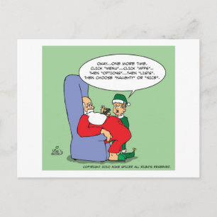 Santa Apps Helg Vykort