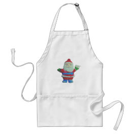 SANTA APRON COOKERY FOOD AND DRINK FÖRKLÄDE