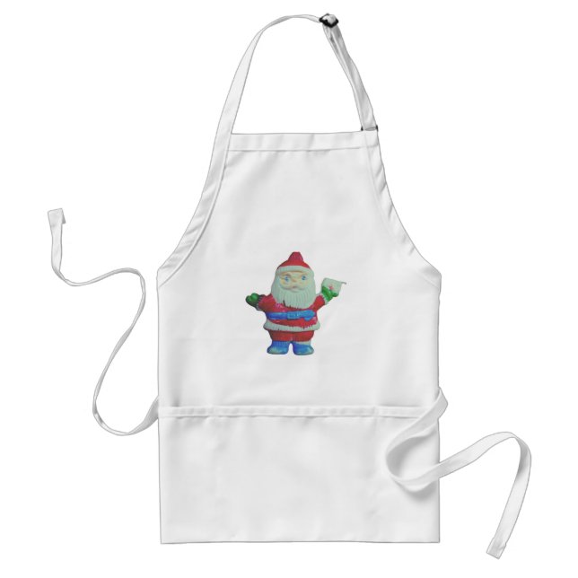 SANTA APRON COOKERY FOOD AND DRINK FÖRKLÄDE (Framsidan)