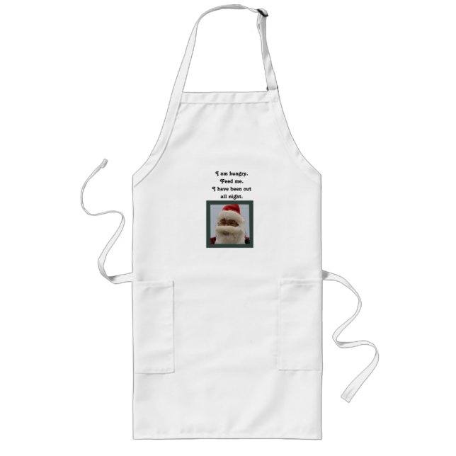 Santa Apron Långt Förkläde (Framsidan)
