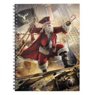 Santa är en pirat anteckningsbok