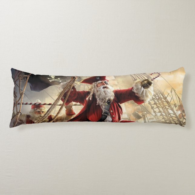 Santa är en Pirat Kroppskudde (Framsidan)