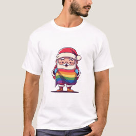 Santa är Gay-jul T Shirt