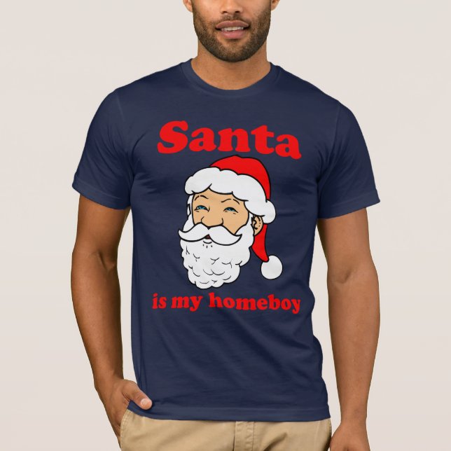 Santa är min homeboy tröja (Framsida)