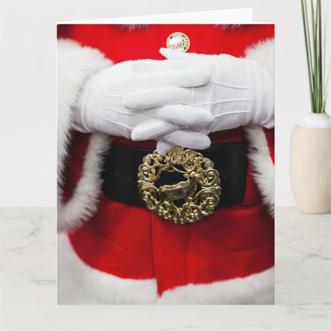 SANTA ÄR PISSEED FUNNY JOKE Greeting Card Kort (Framsida)