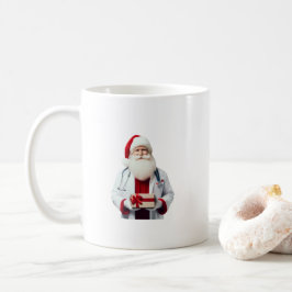 SANTA AS A DOKTOR KAFFEMUGG
