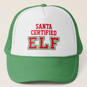 Santa Auktoriserad Elf Truckerkeps