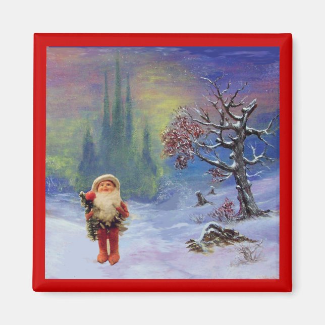 SANTA AV GNOMESNA MAGNET (Framsidan)
