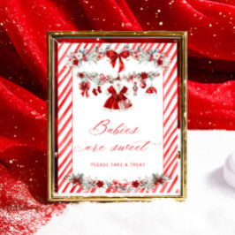 Santa Baby Barnkläder Spädbarn är Sweet Poster