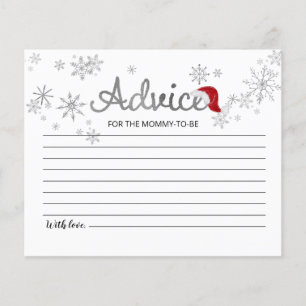 Santa Baby budgeterade babyvykort