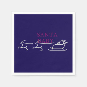 Santa Baby: Festive and Flirty Helgdag Cheer" Pappersservett