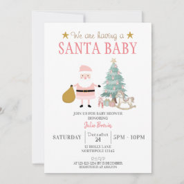 Santa Baby, Flicka-julduschen Inbjudningar