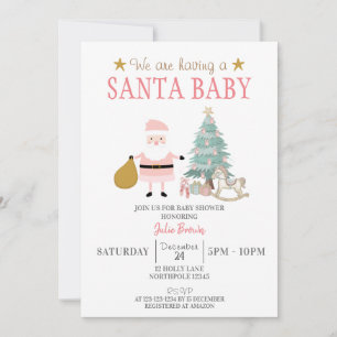 Santa Baby, Flicka-julduschen Inbjudningar