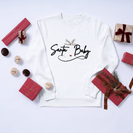 Santa Baby - Flirty Helgdag Script T Shirt