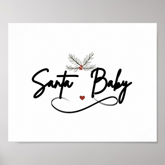 Santa Baby - Flirty Holiday Script Poster (Framsidan)