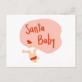Santa Baby Funny jul Vykort
