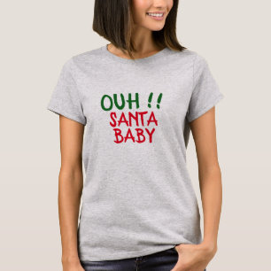 Santa Baby Funny-julskeppet, Helgdag Humor T Shirt