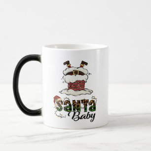 Santa baby- God jul- christmas light Magisk Mugg