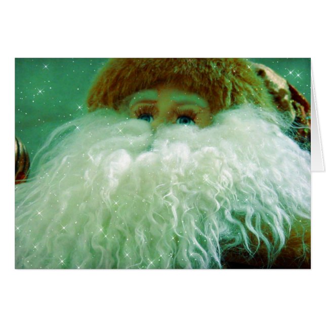 Santa Baby Hälsningskort (Framsidan Horizontal)