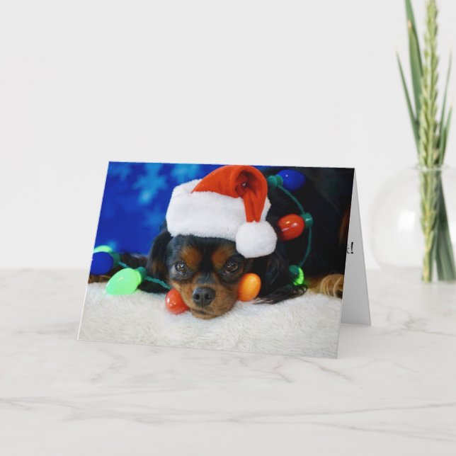 Santa baby helgkort (Framsida)