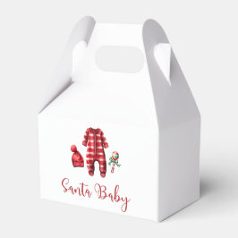 Santa Baby Jul Baby Shower Presentaskar