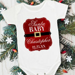 Santa Baby | Jul Baby T Shirt<br><div class="desc">En del av julduschen i Santa Baby är perfekt för det nyaste tillskottet av din familj denna jultid. Matchande babyduschobjekt finns i samlingen.</div>