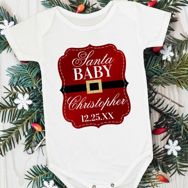 Santa Baby | Jul Baby T Shirt (Skapare uppladdad)