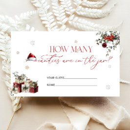 Santa Baby jul Hur många kanor? Tilläggskort