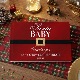 Santa Baby Julbabyfirande Gästböcker