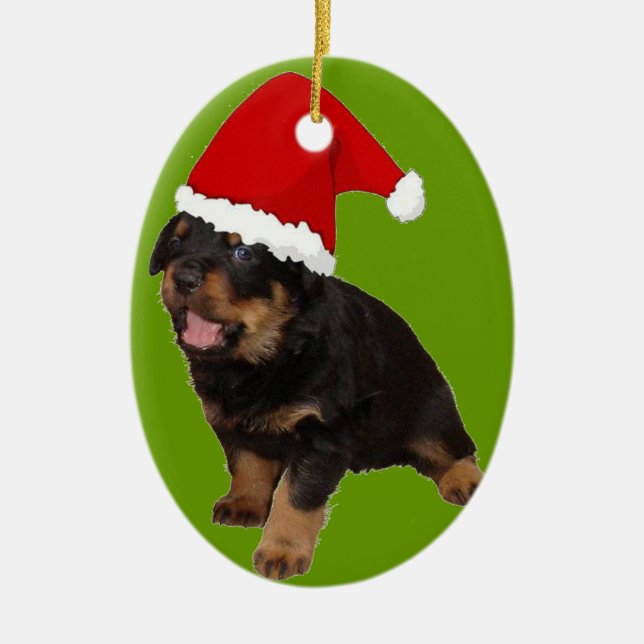 Santa Baby Julgransprydnad Keramik (Framsidan)