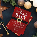 Santa Baby | Julstövel Tack Kort<br><div class="desc">Säg tack i stil med trendigets babydusch tack vare dina kort. Mallformuleringen är enkel att anpassa och din familj och dina vänner kommer att bli glada när de får dessa fantastiska tack.</div>