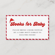 Santa Baby Merry Little Bokar for Baby Shower