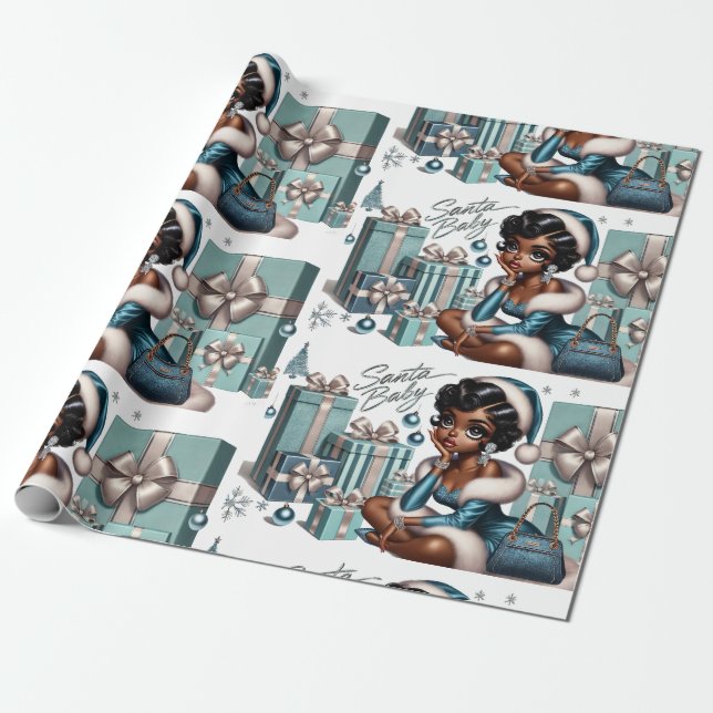 Santa Baby Presentpapper (Utrullad)