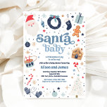 Santa Baby Red and Blue- jul Baby Shower Inbjudningar<br><div class="desc">Inbjudan till Baby Red and Blue jul Baby Shower</div>