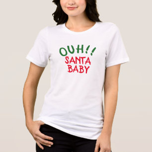 Santa Baby Shirt, Helgdag, fina julcitat T Shirt