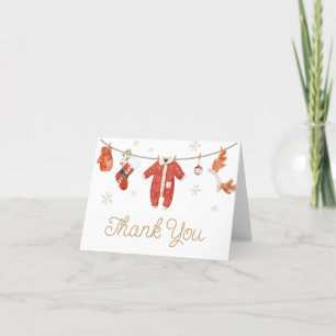 Santa Baby Shower Tack Kort