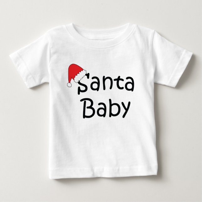 "Santa baby" skjorta Tröja (Framsida)